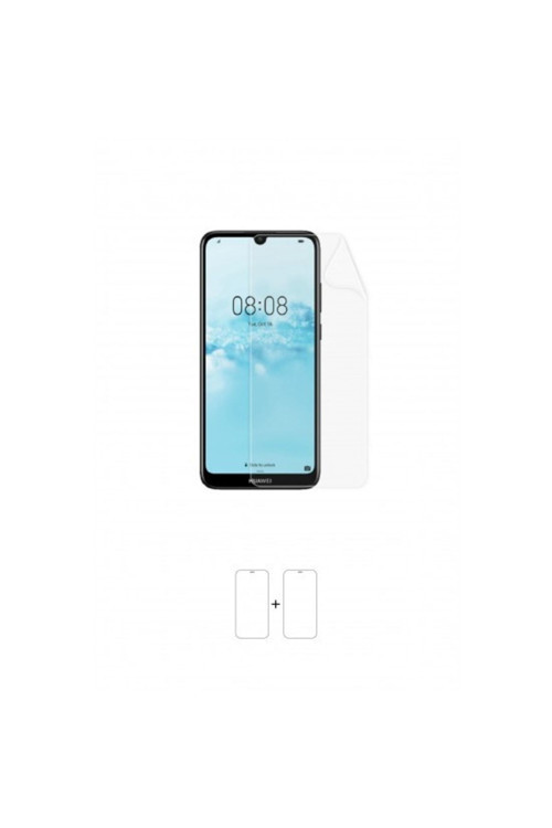 Huawei Y6 Prime 2019 Ekran Koruyucu Kaplama Darbe Emici Poliüretan Film Amerika Üretimi