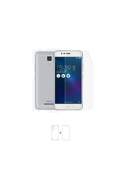 Asus Zenfone 3 Max Arka Yan Koruyucu Darbe Emici Poliüretan Film Amerika Üretimi