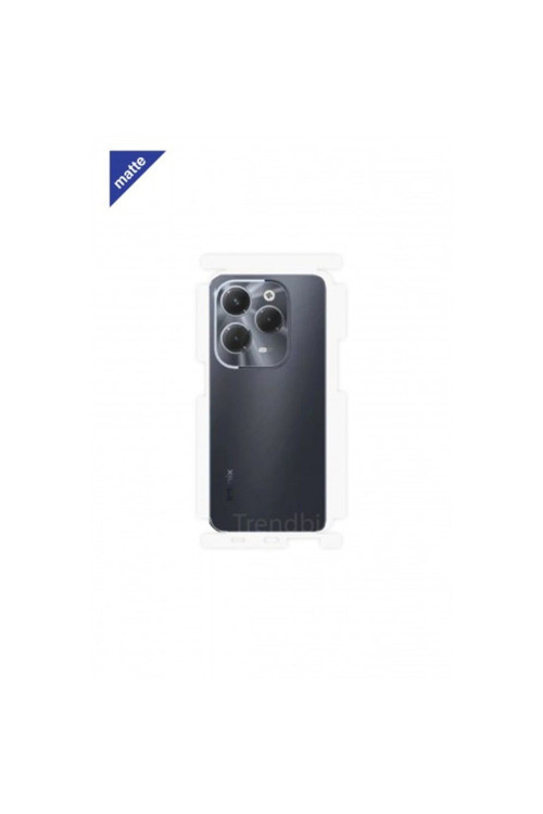 İnfinix Hot 40 Pro Mat Arka Yan Koruyucu Darbe Emici Poliüretan Film Amerika Üretimi