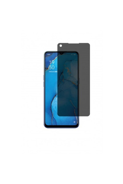 Oppo Reno 3 Mat Hayalet Ekran Koruyucu Kaplama Yandan Bakınca Görünmeyen Privacy Ekran Koruyucu