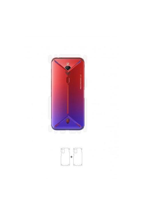 Zte Nubia Red Magic 3s Arka Yan Koruyucu Darbe Emici Poliüretan Film Amerika Üretimi