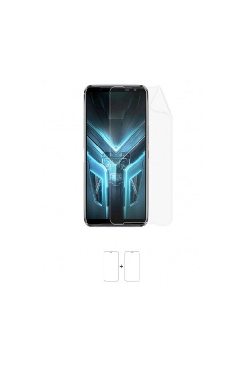 Asus Rogphone 3 Ekran Koruyucu Kaplama Darbe Emici Poliüretan Film Amerika Üretimi