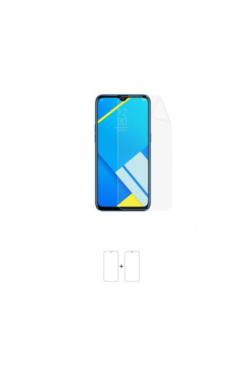 Realme C2 Ekran Koruyucu Kaplama Darbe Emici Poliüretan Film Amerika Üretimi