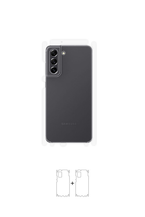 Galaxy S21 Fe 5g Arka Yan Koruyucu Darbe Emici Poliüretan Film Amerika Üretimi