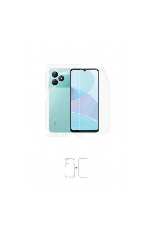 REALME C51 Uyumlu ÖN,ARKA VE YAN TAM KAPLAMA 360 DERECE FULL BODY KORUYUCU POLİÜRETAN FİLM
