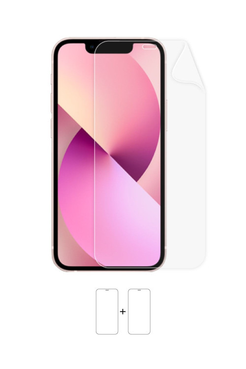 Iphone 13 Mini Ekran Koruyucu Kaplama Darbe Emici Poliüretan Film Amerika Üretimi