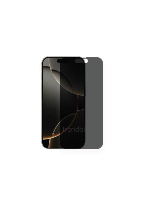 iPhone 16 Pro Parlak Hayalet Ekran Koruyucu Privacy Yandan Görünmeyen Film