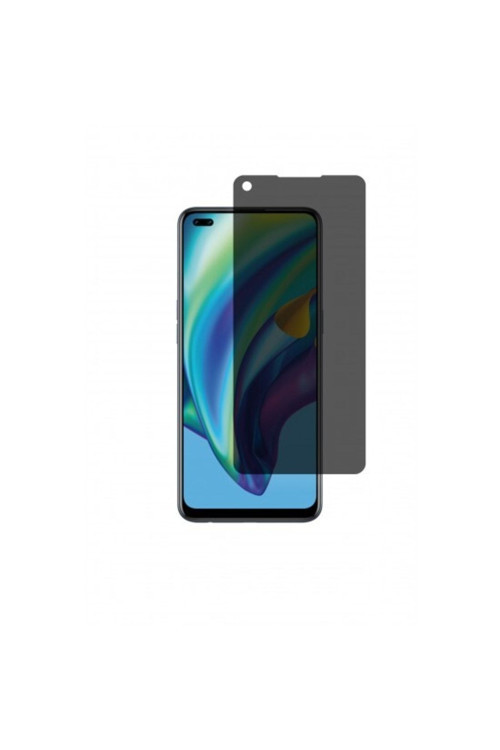 Oppo Reno 4 Lite Mat Hayalet Ekran Koruyucu Kaplama Yandan Bakınca Görünmeyen Privacy Ekran Koruyucu