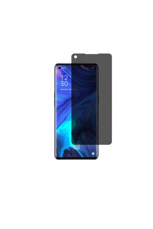 Oppo Reno 4 Pro Mat Hayalet Ekran Koruyucu Kaplama Yandan Bakınca Görünmeyen Privacy Ekran Koruyucu