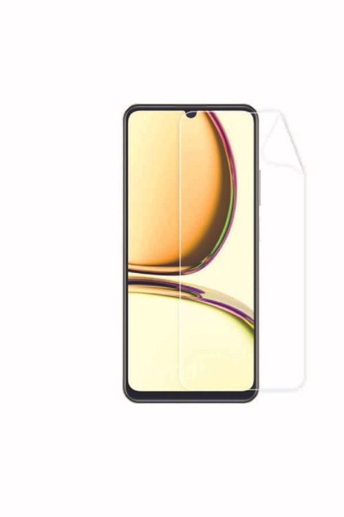 Realme C53 Ile Uyumlu Ekran Koruyucu Tam Kaplayan Film