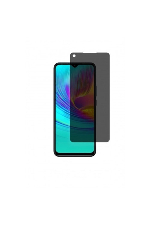 Infinix Hot Play 9 Mat Hayalet Ekran Koruyucu Yandan Bakınca Görünmeyen Ekran Privacy Ekran Koruyucu