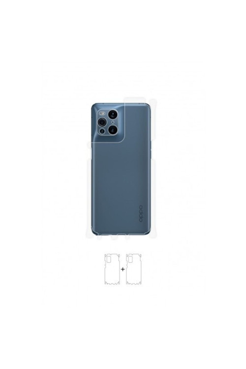 Oppo Find X3 Arka Yan Koruyucu Darbe Emici Poliüretan Film Amerika Üretimi