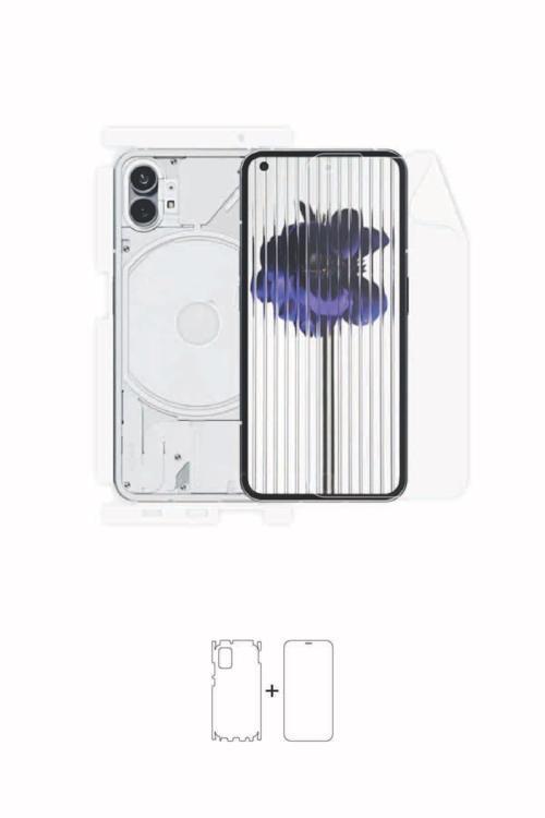 Nothing Phone 1 Full Body 360 Derece Kaplama Ön Arka Ve Yanlar Dahil Koruyucu Film
