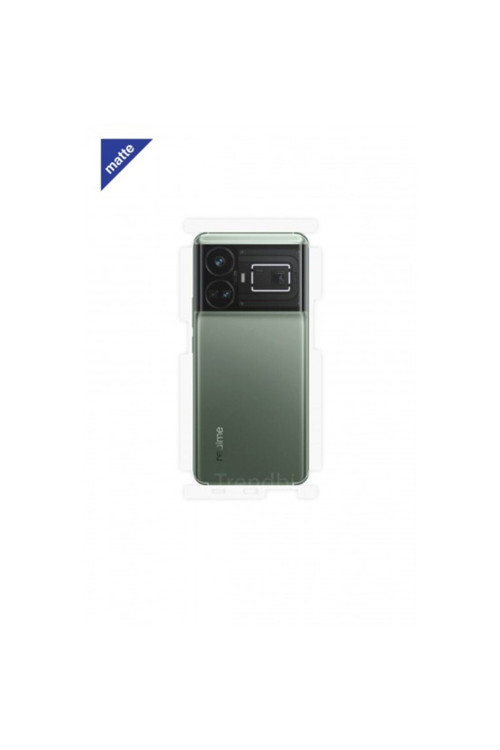 Realme GT5 Mat Arka ve Yan Koruyucu Poliüretan Film