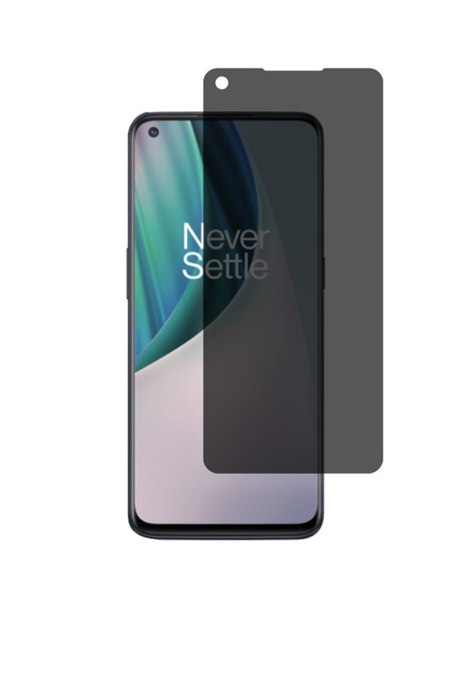 Oneplus Nord N10 Mat Hayalet Ekran Koruyucu Kaplama Yandan Bakınca Görünmeyen Privacy Ekran Koruyucu