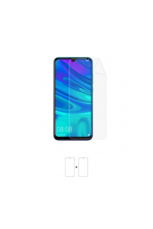 Huawei P Smart 2019 Ekran Koruyucu Kaplama Darbe Emici Poliüretan Film Amerika Üretimi