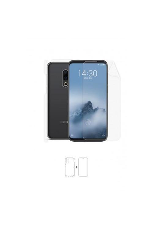 Meizu 16th 360 ° Full Body Ekran Koruyucu Kaplama Ön Arka Yan Darbe Emici Poliüretan Film