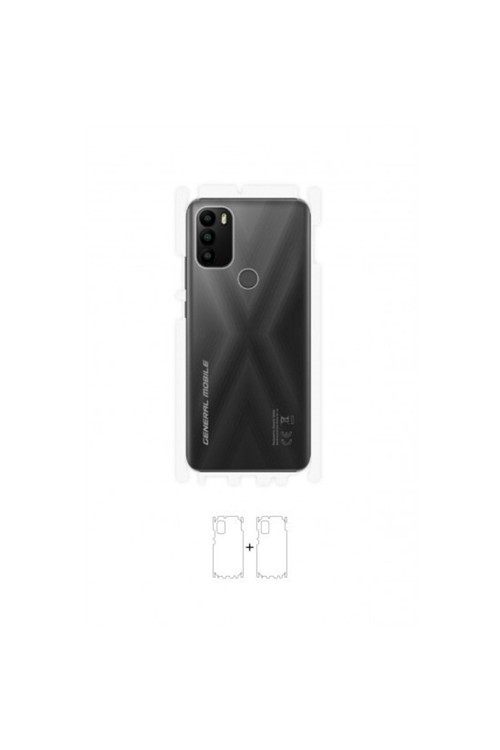 General Mobile Gm 21 Plus Arka Yan Koruyucu Darbe Emici Poliüretan Film Amerika Üretimi