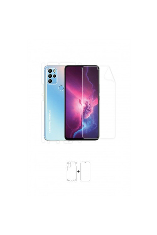 General Mobile 21 Pro NE 360 ° Full Body Kaplama Ön Arka Yan Darbe Emici Poliüretan Film