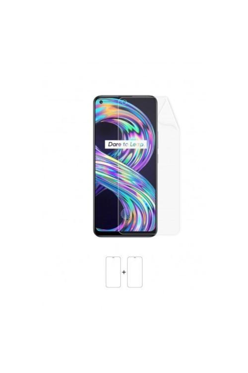 Realme 8 Ekran Koruyucu Kaplama Darbe Emici Poliüretan Film Amerika Üretimi
