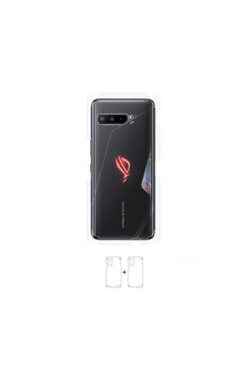 Asus Rogphone 3 Strix Edition Arka Yan Koruyucu Darbe Emici Poliüretan Film Amerika Üretimi