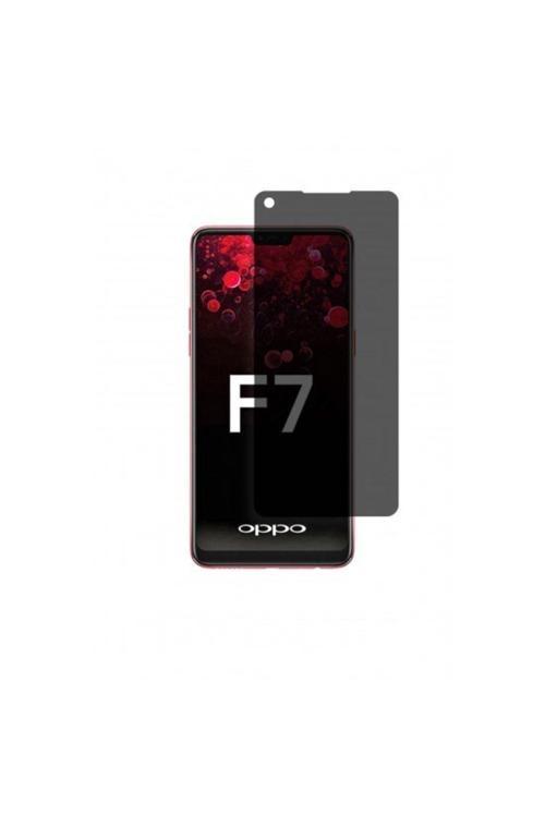 Oppo F7 Mat Hayalet Ekran Koruyucu Kaplama Yandan Bakınca Görünmeyen Privacy Ekran Koruyucu