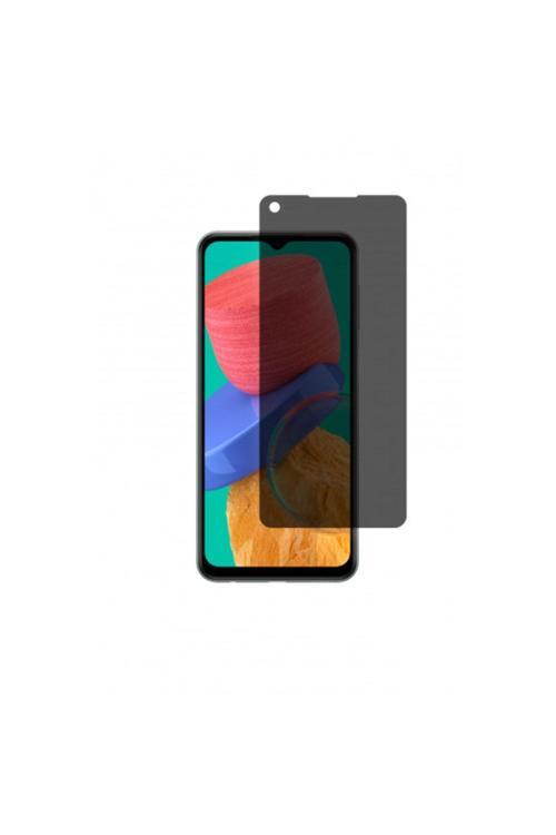 Galaxy M33 Mat Hayalet Ekran Koruyucu Kaplama Yandan Bakınca Görünmeyen Privacy Ekran Koruyucu