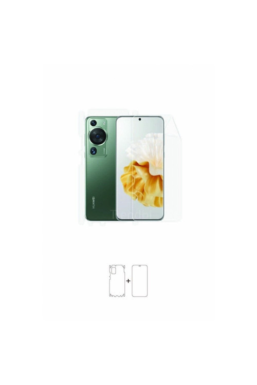 Huawei P60 Pro Full Kaplama Ön Arka ve Yanlar 360 Derece Tam Kaplayan Poliüretan Film