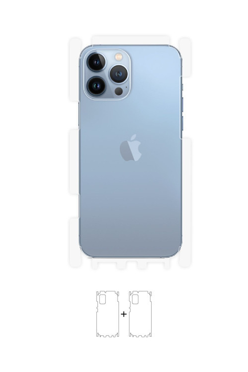 Iphone 13 Pro Max Arka Yan Koruyucu Darbe Emici Poliüretan Film Amerika Üretimi