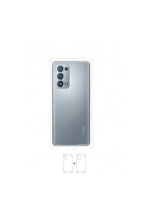 Oppo Reno 6 Pro Plus Arka Yan Koruyucu Darbe Emici Poliüretan Film Amerika Üretimi