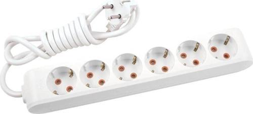Multi-Let 6 Lı 5 Metre Topraklı Kablolu