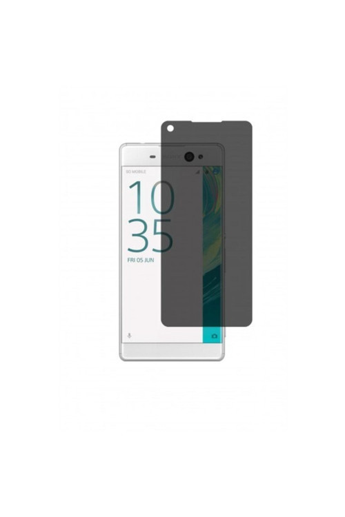 Sony Xperia Xa Ultra Mat Hayalet Ekran Koruyucu Yandan Bakınca Görünmeyen Privacy Ekran Koruyucu