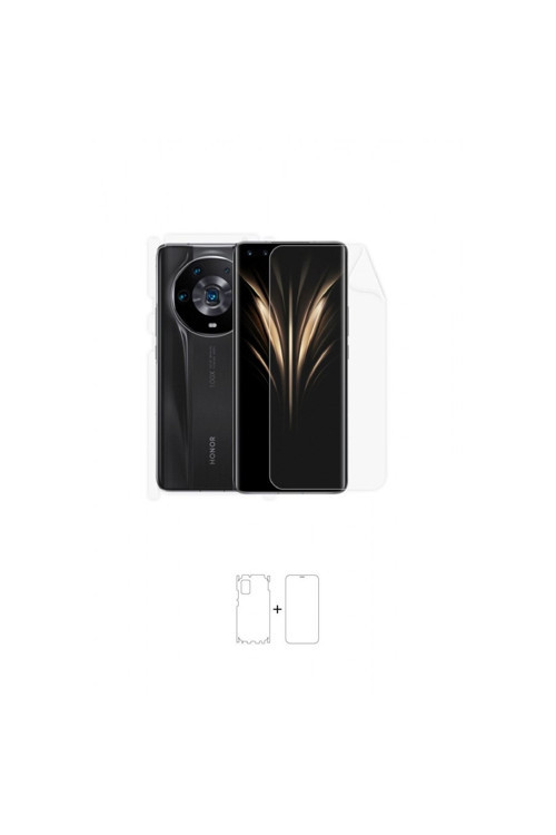 Honor Magic 4 Ultimate Full Body Ekran Koruyucu Ön Arka Yan Darbe Emici Poliüretan Film