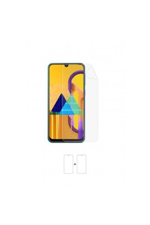 Galaxy M30s Ekran Koruyucu Kaplama Darbe Emici Poliüretan Film Amerika Üretimi