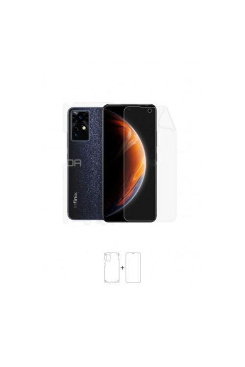 Infinix Zero X 360 ° Full Body Ekran Koruyucu Kaplama Ön Arka Yan Darbe Emici Poliüretan Film
