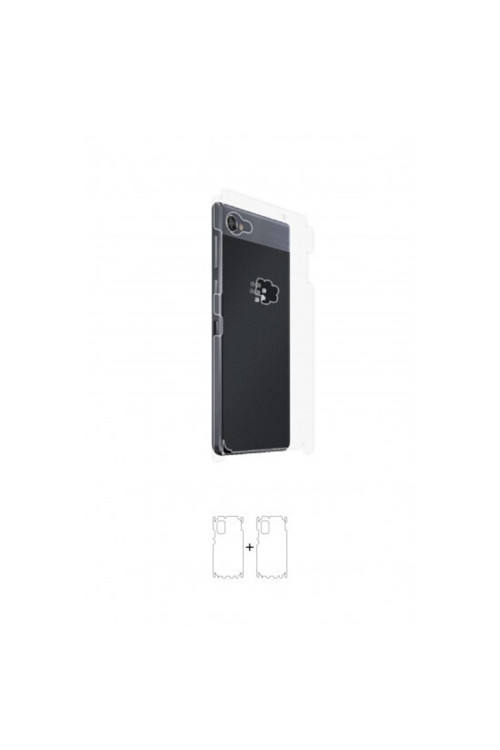 Blackberry Motion 360 ° Full Body Ekran Koruyucu Kaplama Ön Arka Yan Darbe Emici Poliüretan Film