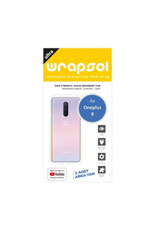 Oneplus 8 Arka Yan Koruyucu Darbe Emici Poliüretan Film Amerika Üretimi