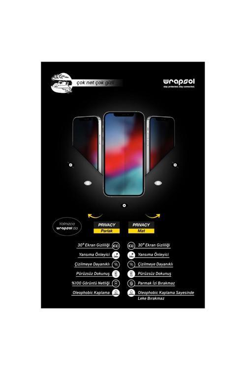 Google Pixel 6A Mat Hayalet Ekran Koruyucu Privacy Yandan Görünmeyen Film