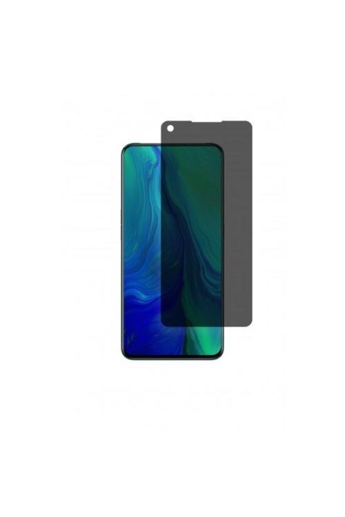 Oppo Reno 10x Zoom Mat Hayalet Ekran Koruyucu Yandan Bakınca Görünmeyen Ekran Privacy Ekran Koruyucu