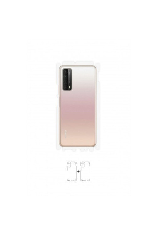 Huawei P Smart 2021 Arka Yan Koruyucu Darbe Emici Poliüretan Film Amerika Üretimi