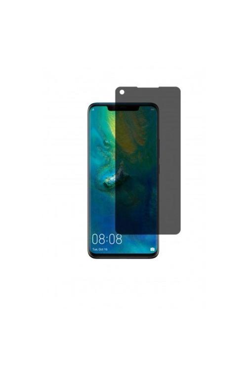 Huawei Mate 20 Pro Mat Hayalet Ekran Koruyucu Yandan Bakınca Görünmeyen Ekran Privacy Ekran Koruyucu