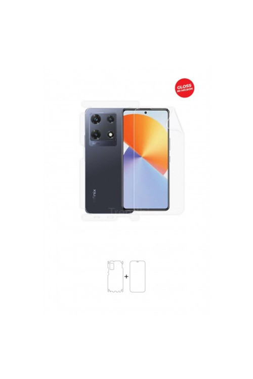 Infinix Note 30 Pro Ön, Arka ve Yan 360 Derece Tam Kaplama Tpu Film