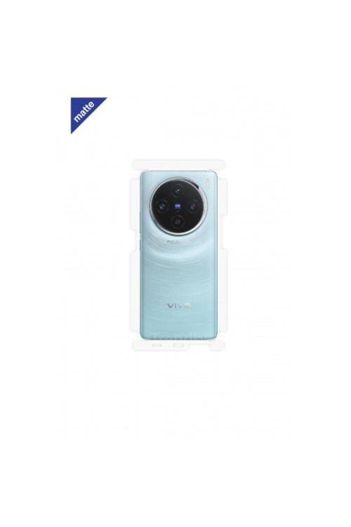 Vivo X100 Mat Arka ve Yan Koruyucu Poliüretan Film