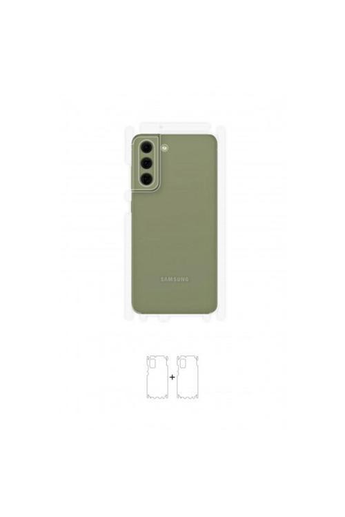 Galaxy S21 Fe Arka Yan Koruyucu Darbe Emici Poliüretan Film Amerika Üretimi
