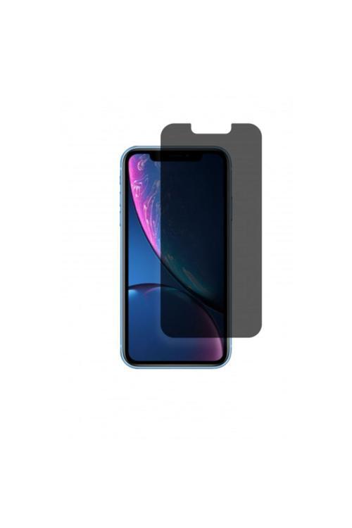 Iphone Xr Mat Hayalet Ekran Koruyucu Kaplama Yandan Bakınca Görünmeyen Privacy Ekran Koruyucu