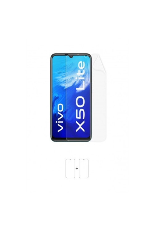 Vivo X50 Lite Ekran Koruyucu Kaplama Darbe Emici Poliüretan Film Amerika Üretimi