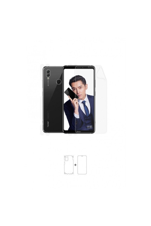 Honor Note 10 360 ° Full Body Ekran Koruyucu Kaplama Ön Arka Yan Darbe Emici Poliüretan Film