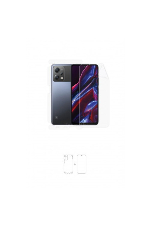 Xiaomi Poco X5 5G Ön, Arka ve Yan 360 Derece Tam Kaplama Poliüretan Film