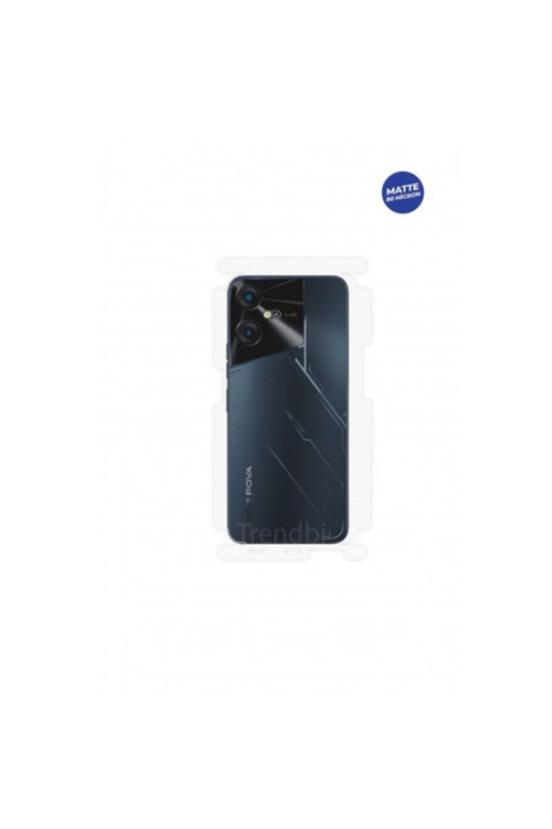 TECNO POVA NEO 3 MAT ARKA VE YAN KORUYUCU TPU FİLM