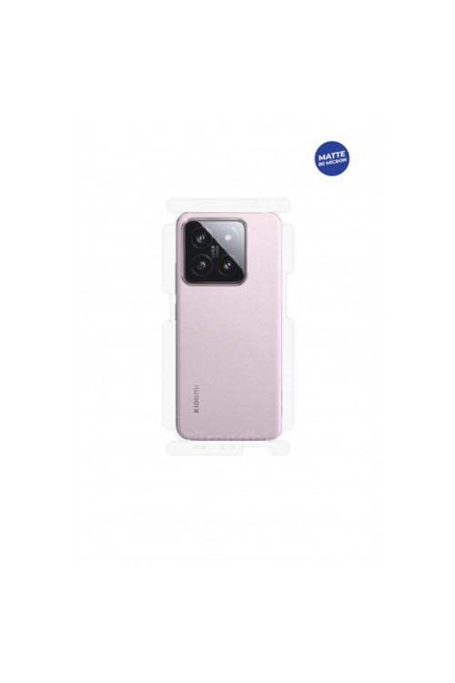 Xiaomi 14 Mat Arka ve Yan Koruyucu Tpu Film